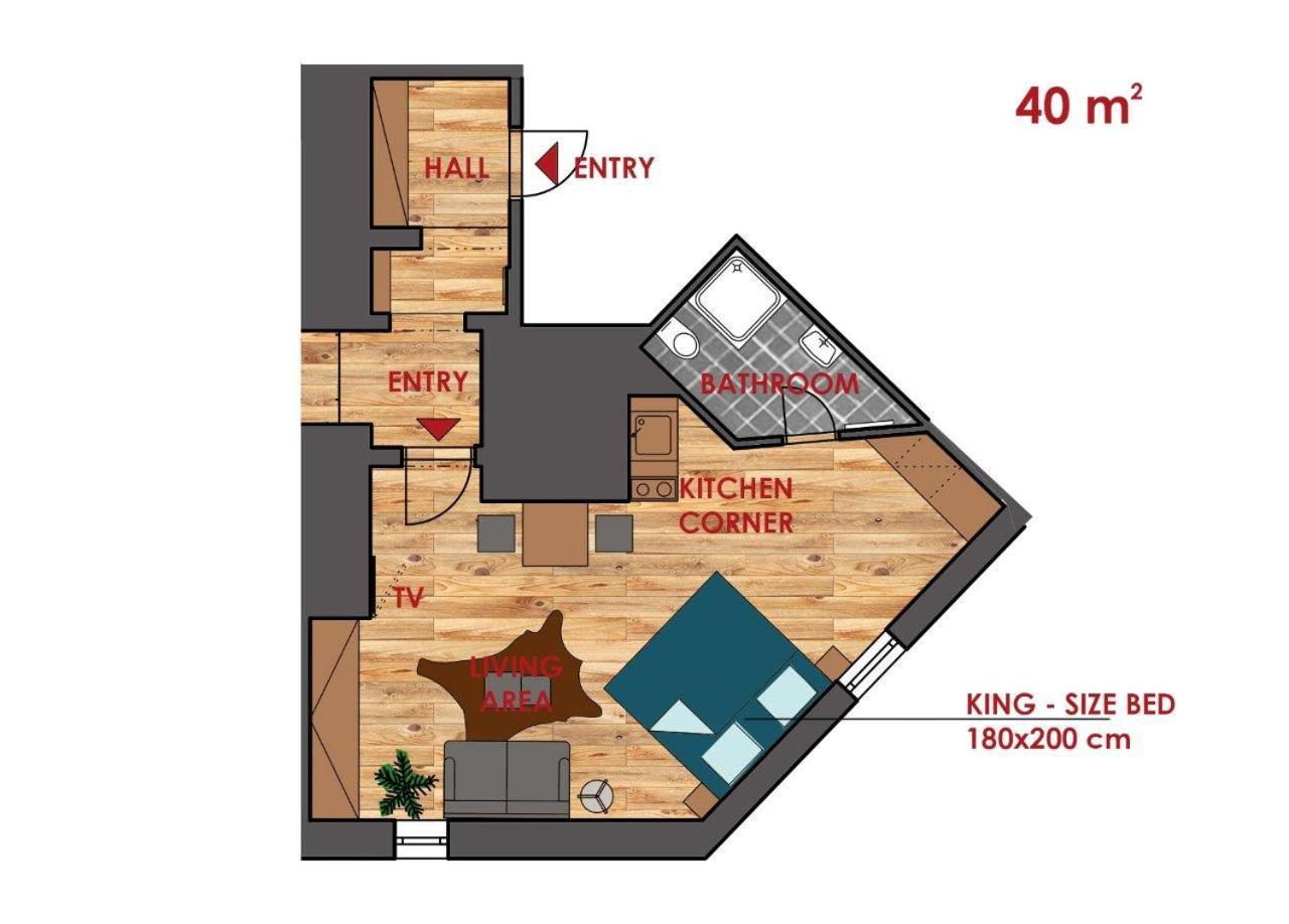 Bohemian Chic 2 Bedroom 2 Bathroom Loft With Hanging Chair Prag Exterior foto
